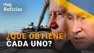 CRISIS UCRANIA ¿Qué GANAN y qué PIERDEN RUSIA y EE.UU. si ESTALLA el conflicto?  RTVE Noticias