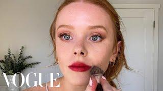 Abigail Cowen’s Effortless Red Lip & Guide to Red Haired Beauty  Beauty Secrets  Vogue