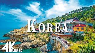 FLYING OVER KOREA 4K UHD - Relaxing Music Along With Beautiful Nature Videos - 4K Video Ultra HD