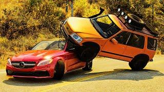 Dangerous Driving and Car Crashes #06 BeamNG.Drive