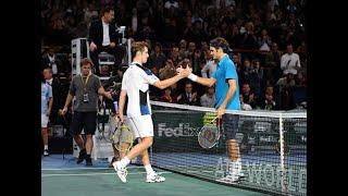 Roger Federer vs Richard Gasquet - Paris Masters 2011 3rd Round HD Highlights
