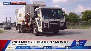 Worker dies at Whitestown Waste Management 2nd death in 6 months