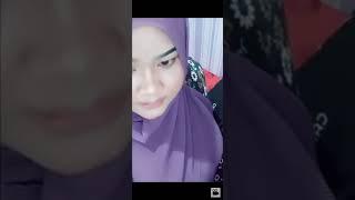 bigo tante jilbab pamer tetek montoknya