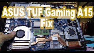 ASUS TUF Gaming A15. Not turning ON and not charging.