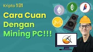 Cara Mining Hanya Dengan Menggunakan PC  Rumahan GAMPANG BANGET l Tutorial Mining Untuk Pemula