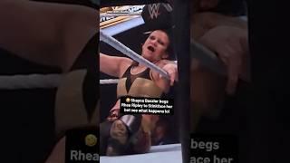 Shayna Baszler begs Rhea Ripley to stinkface her… #wwe #wwefunny