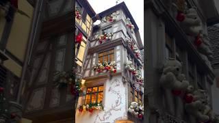 One of the most visited Christmas market in Europe. #strasbourg  #christmasmarket #alsace