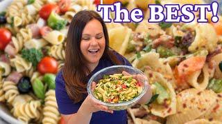 3 AMAZING Pasta Salad Recipes  3 Must-try Creations
