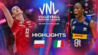  ITA vs.  POL - Semi Finals  Highlights  Womens VNL 2024