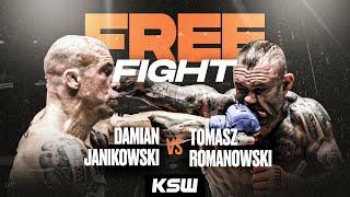 KSW Free Fight Damian Janikowski vs. Tomasz Romanowski  Darmowa walka przed XTB KSW 96