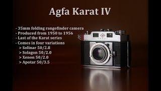 Agfa Karat IV camera walkthrough and sample photos