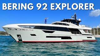 OUR YACHT Build UPDATE & BERING 92 EXPLORER SuperYacht Tour  EXPEDITION Liveaboard Trawler