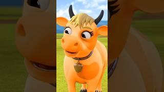 Gaiya Meri Gaiya Cow Life गैया मेरी गईया #shorts #hindikavita #cowvideos #animation #shortsvideo