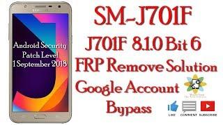 Samsung SM-J701F Android 8.1.0 Oreo Remove Google Account  FRP Bypass Easy Way