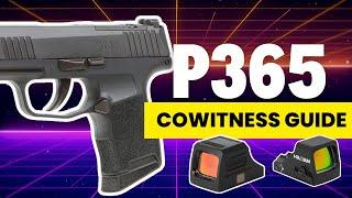 Sig P365 Red Dot Guide Which Holosun Optics Co-Witness Best?