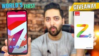 Lava Z6 Unboxing & Hands On - Worlds First Customizable Smartphone 