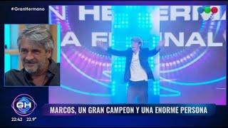 MARCOS GINOCCHIO Hoy en GH2024 Recordaron UN AÑO DE MARCOS CAMPEÓN d GRAN HERMANO 27324