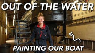 Taking Our NARROWBOAT Out Of The Water