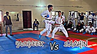 Yashveer Noonia vs Sachin Nadia  Haryana State Karate Champion’s #explore #karatetemple