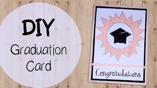 DIY Graduation Card   CONGRATULATIONS