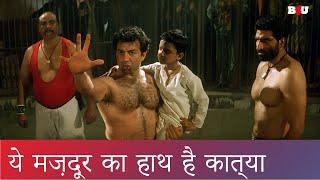 सनी देओल के घातक एक्शन जो आप बार बार देखना चाहोगे  Ghatak  Sunny Deol  Amrish Puri