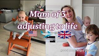 Mum of 3 adjusting to moving back to England from America