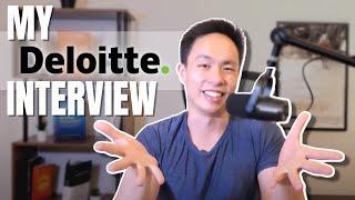 Deloitte Interview Process My Experience