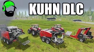 KUHN DLC Farming Simulator 17 Review Balers and Wrapper -#FS17