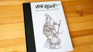 Mike Mignola The Quarantine Sketchbook book flip