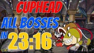 Cuphead All Bosses Speedrun in 2316 Legacy Former World Record