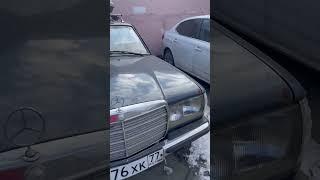 Заброшенный W123  если хотите больше заброшенных машин  пишите в коменты