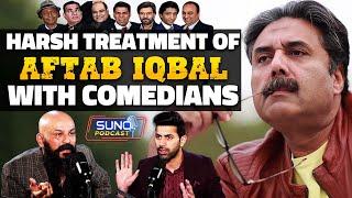 Harsh Treatment Of Aftab Iqbal With Comedians  Ft Haseeb Khan Ganda Aanda