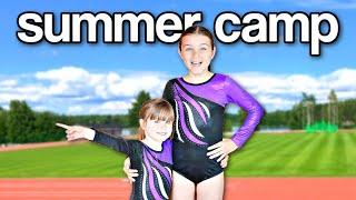 Our FIRST TIME at GYMNASTICS SUMMER CAMP  Family Fizz