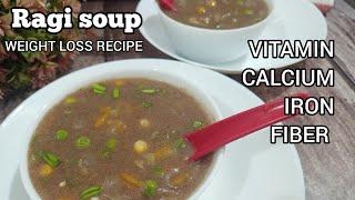 Ragi Soup Recipe  Finger Millet Soup Recipe  Ragi Recipe For Weight Loss  Healthy Ragi Veg Soup