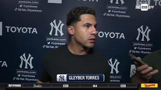 Gleyber Torres on being benched during the game by Aaron Boone