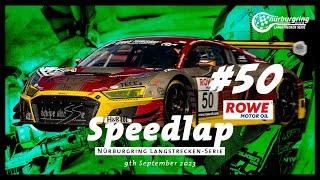 ROWE Speedlap  #50  Audi R8 LMS GT3 EVO II