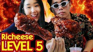 MUKBANG 6 BOX RICHEESE FIRE CHICKEN Lvl 5