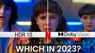 Dolby Vision G3 vs HDR 10 S90C Comparison  Does Your TV Need This?