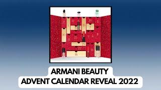 ARMANI BEAUTY ADVENT CALENDAR 2022 REVEAL