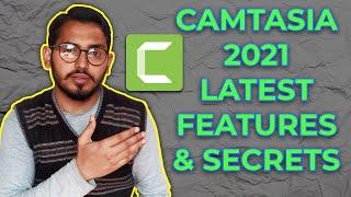 Camtasia 2021 New Features Secret Options & Improvements  Whats New in Camtasia 2021???