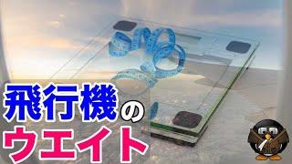 飛行機のウエイトについて【航空機に働く4つの力】