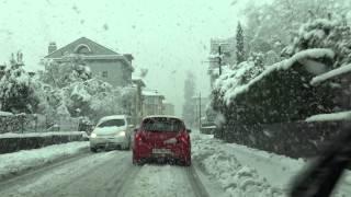 Extrem Schneefall im Tessin 5.3.2016