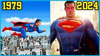 SUPERMAN evolution in video games 1979 - 2024