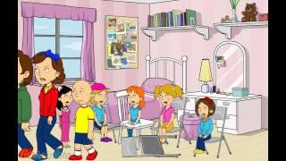 Caillou Misbehaves at Rosies Birthday