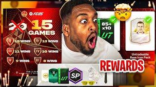 WAS HAT EA GEMACHT??NUR NOCH 15 WL GAMES in EA FC 25ICON PACK & 85x10 in den ERSTEN REWARDS