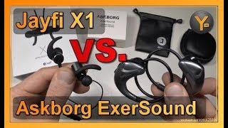 Bluetooth Ohrhörer Jayfi X1 vs. Askborg ExerSound