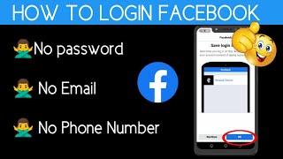 New How to Login Facebook without Email and Phone number { UPDATED METHOD } 2024