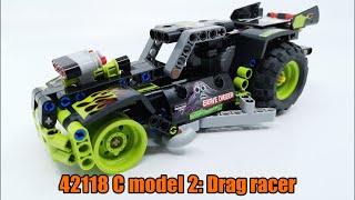 42118 Monster Jam® Grave Digger® C model 2 Drag racer
