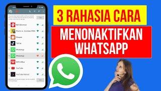 3 Cara menonaktifkan wa sementara - Cara Menonaktifkan Whatsapp  Promed Tutorial 7