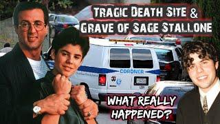 Death of Sage Stallone What Really Happened?  Visit Grave  Sylvester Stallone Son & Rocky V Star